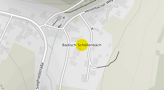 Immobilienpreisekarte Badisch Schoellenbach